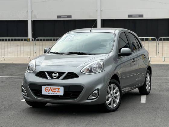 NISSAN MARCH 1.6 SV 16V FLEXSTART 4P XTRONIC NISSAN MARCH 1.6 SV 16V FLEXSTART 4P XTRONIC